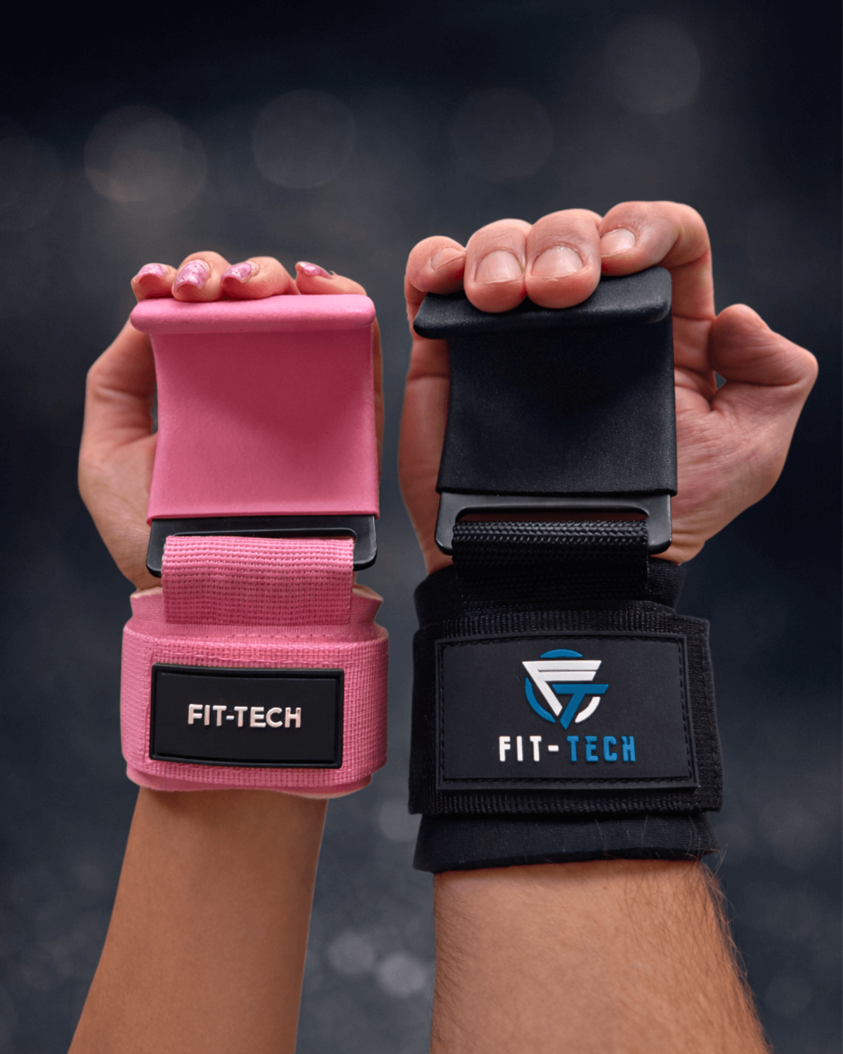 thumbnail image 2 of Armageddon Sports Weight Lifting Wrist Hooks & Wraps – Pair, For Back Workouts 2 of 5